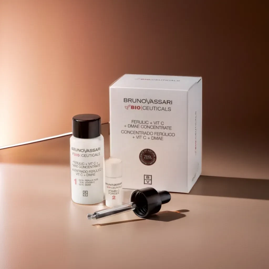 Bioceuticals. FERULIC + VIT C+ DEANOL CONCENTRATE - Bruno Vassari 3 Bioceuticals. FERULIC + VIT C+ DEANOL CONCENTRATE - Bruno Vassari - Imagen 3