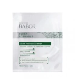 Cleanformance. Hemp Fiber Sheet Mask - DOCTOR BABOR
