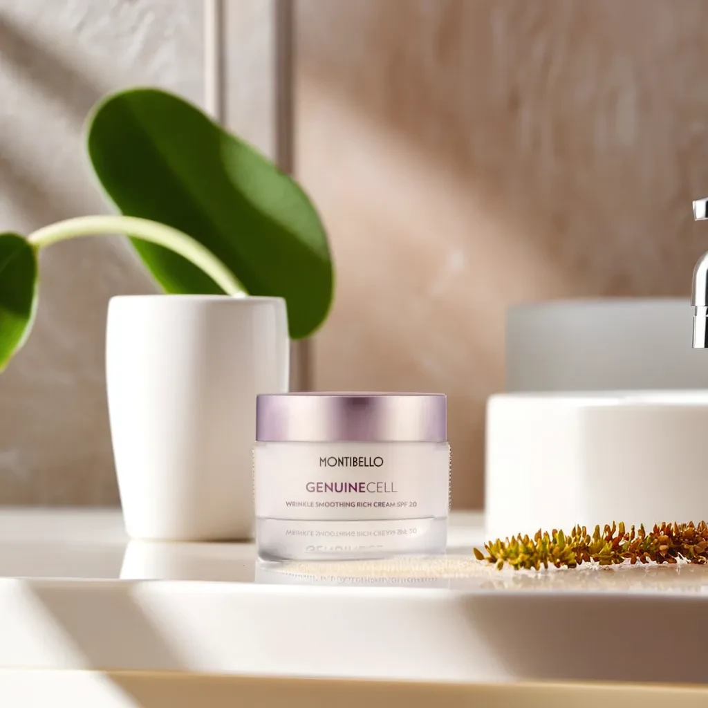 Genuine Cell. Wrinkle Smoothing Rich Cream SPF20 - MONTIBELLO 4 Genuine Cell. Wrinkle Smoothing Rich Cream SPF20 - MONTIBELLO - Imagen 4