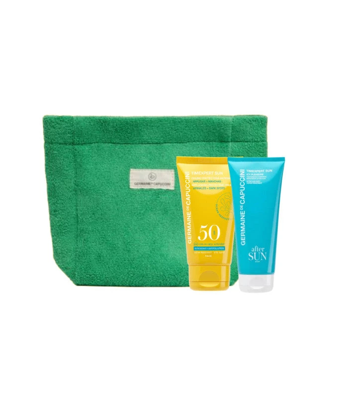 Love Sun. After Sun Facial + Crema Protectora Antiedad SPF50 - GERMAINE DE CAPUCCINI 1 Love Sun. After Sun Facial + Crema Protectora Antiedad SPF50 - GERMAINE DE CAPUCCINI