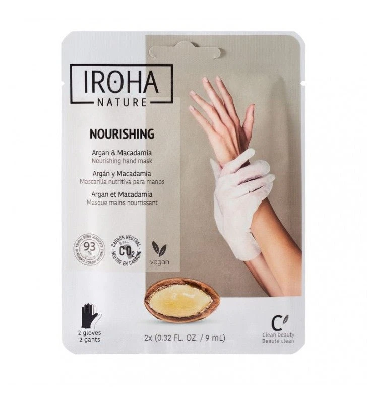 Manos Y Pies. Guantes Mascarilla Nutritivos- IROHA NATURE 1 Manos Y Pies. Guantes Mascarilla Nutritivos- IROHA NATURE