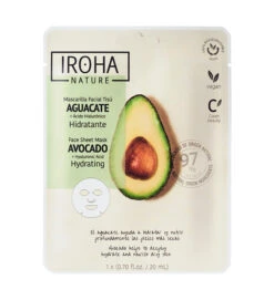 Natural Extracts. Mascarilla Aguacate + Ácido Hialurónico Hidratante - IROHA NATURE