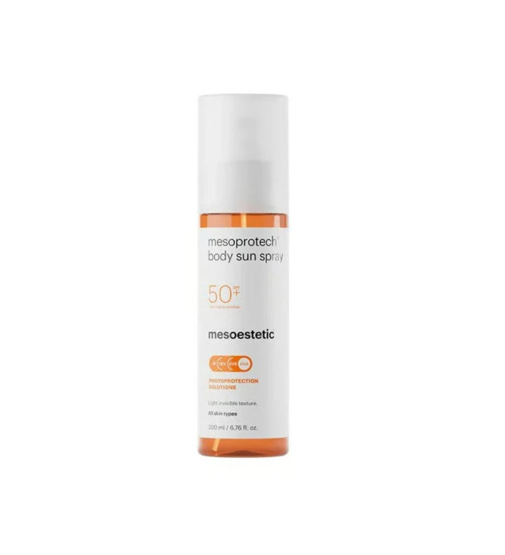 Photoprotection Solutions. Mesoprotech Body Sun Spray - MESOESTETIC 1 Photoprotection Solutions. Mesoprotech Body Sun Spray - MESOESTETIC
